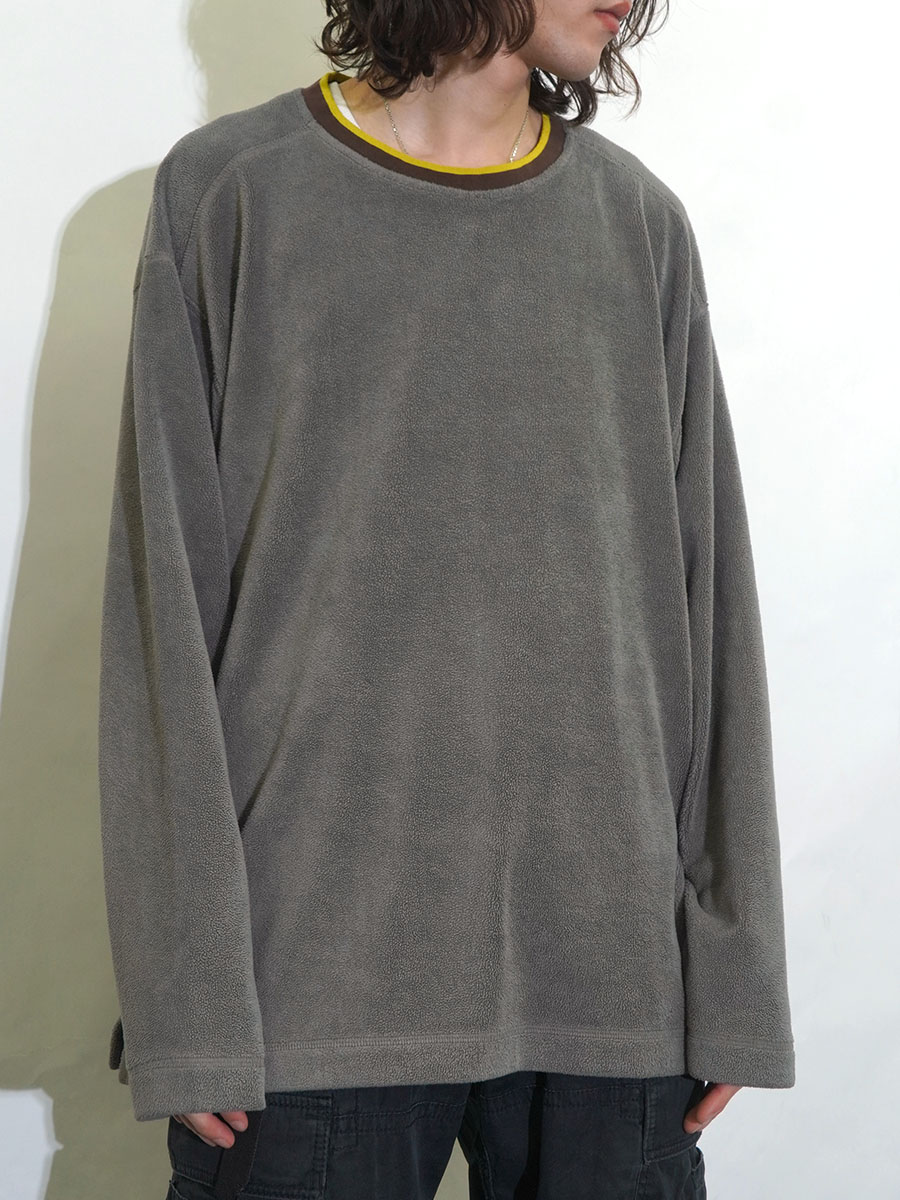 00'S PATAGONIA RHYTHM PLASH SYNCHILLA SWEAT SHIRT CHARCOAL GRAY