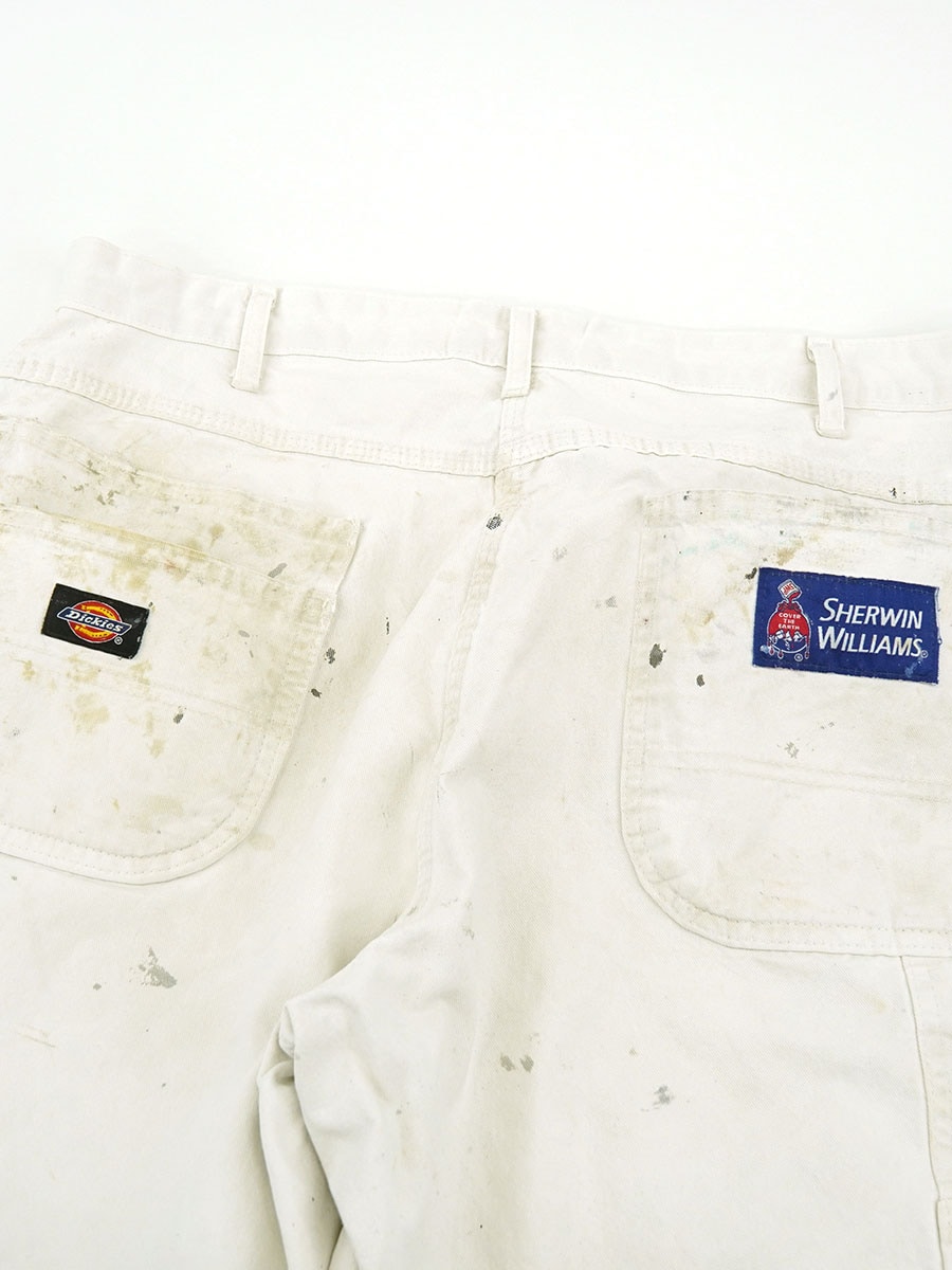 DICKIES × SHERWIN WILLIAMS コットンペインターショーツ ペンキ