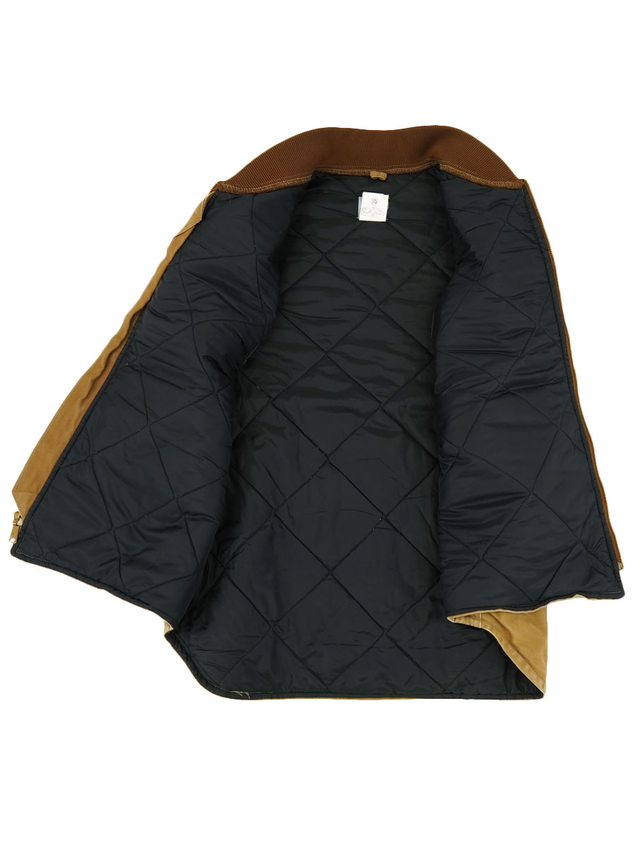 90'S CARHARTT DUCK VEST TAN (SIZE.X LARGE) MADE IN USA