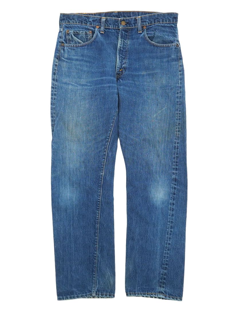70's LEVI'S 505 シングル デニムパンツ 良色落ち 表記(W34 L31) スレーキスタンプ