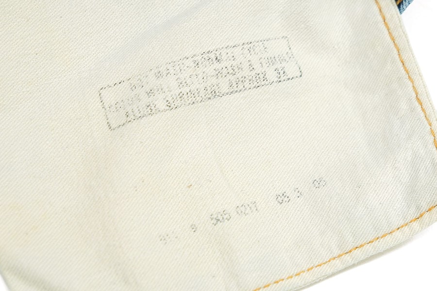 70's LEVI'S 505 シングル デニムパンツ 良色落ち 表記(W34 L31) スレーキスタンプ
