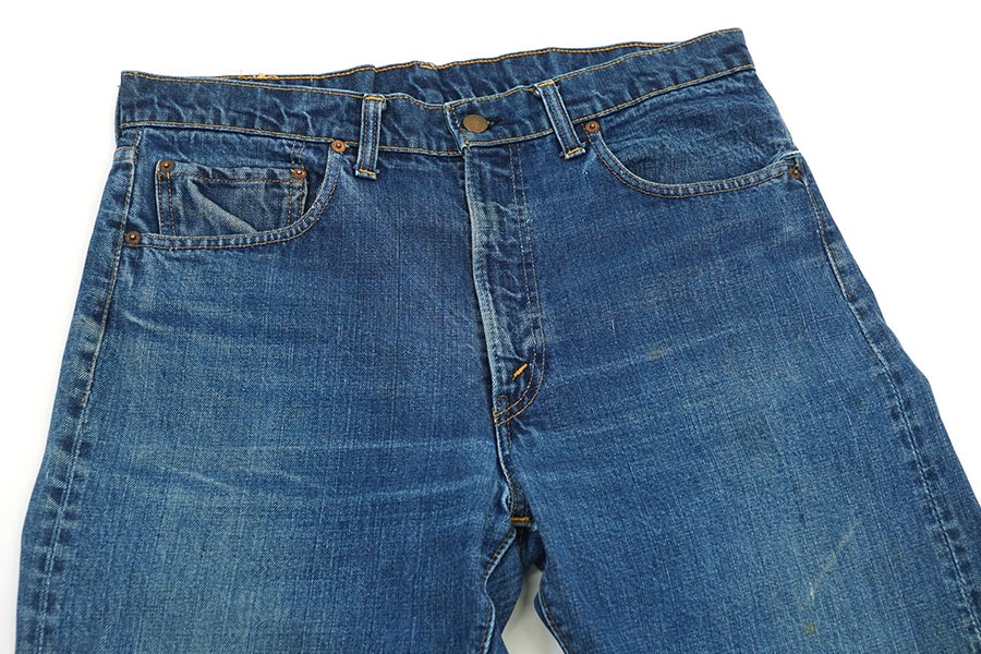 70's LEVI'S 505 シングル デニムパンツ 良色落ち 表記(W34 L31) スレーキスタンプ