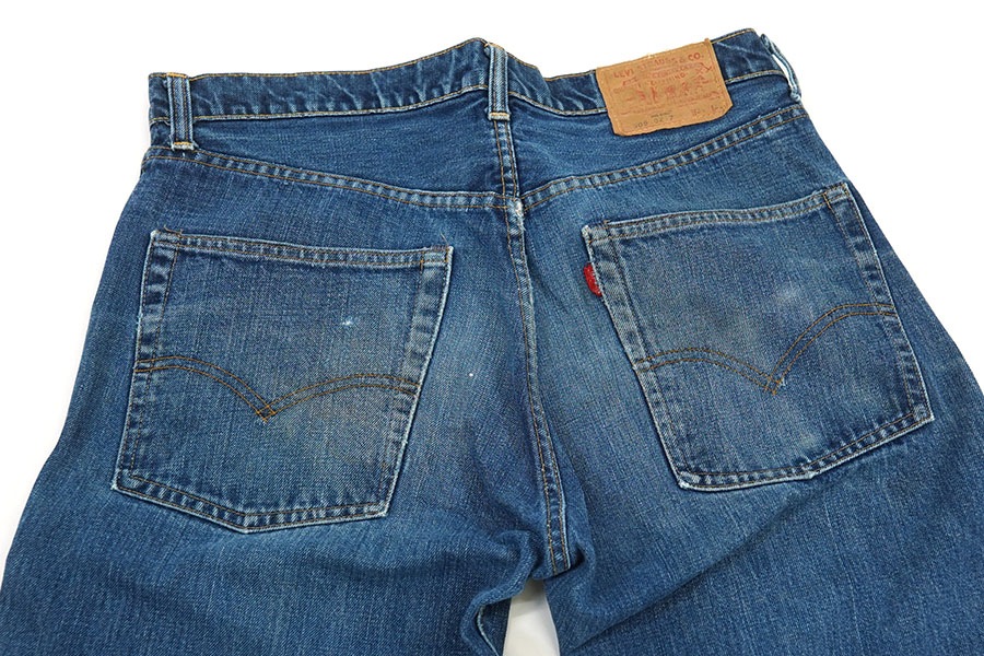 70's LEVI'S 505 シングル デニムパンツ 良色落ち 表記(W34 L31) スレーキスタンプ
