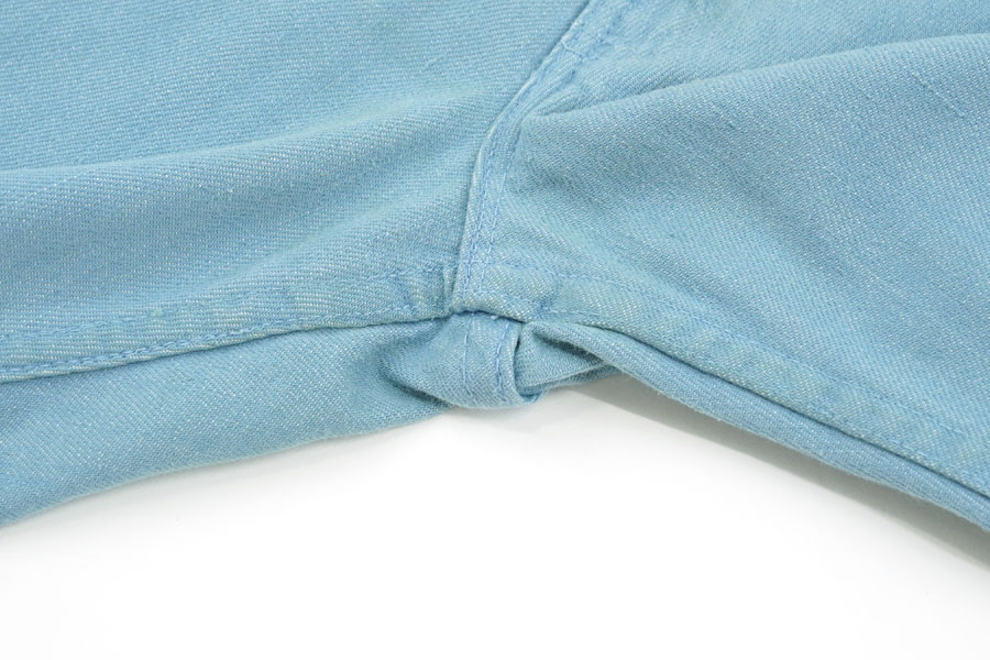 70'S LEVI'S BIG-E STA-PREST COTTON TWILL PANTS LIGHT BLUE (APPROX.W29 L32)