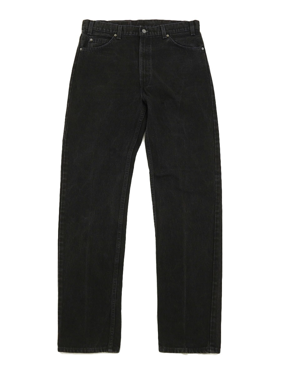 90's Levi's 505 ブラック デニムパンツ 表記(36x34) USA製 色残り