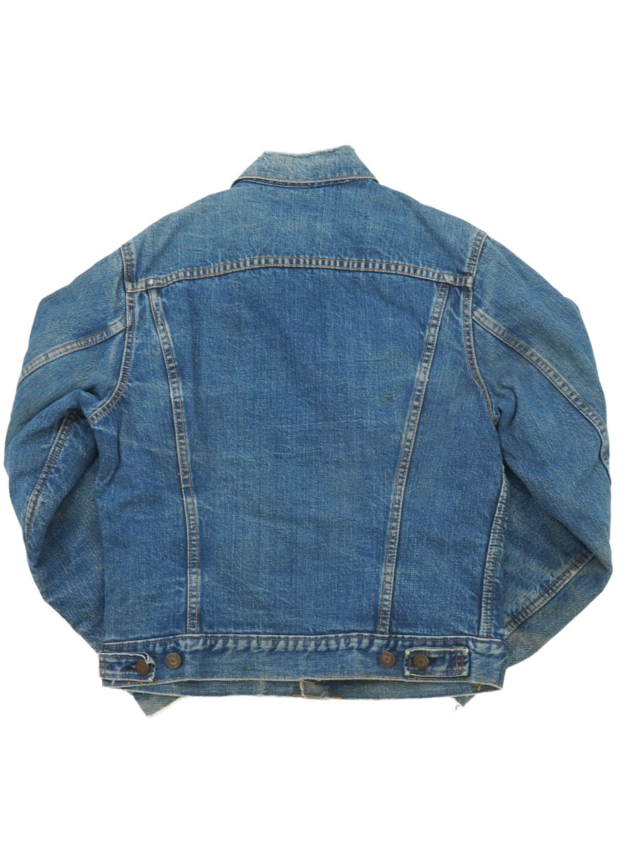 Levi's　BigE 70505 blanket 38 60'S LEVI'S 70505 BIG E DENIM JACKET BLANKET LINED (APPROX.38