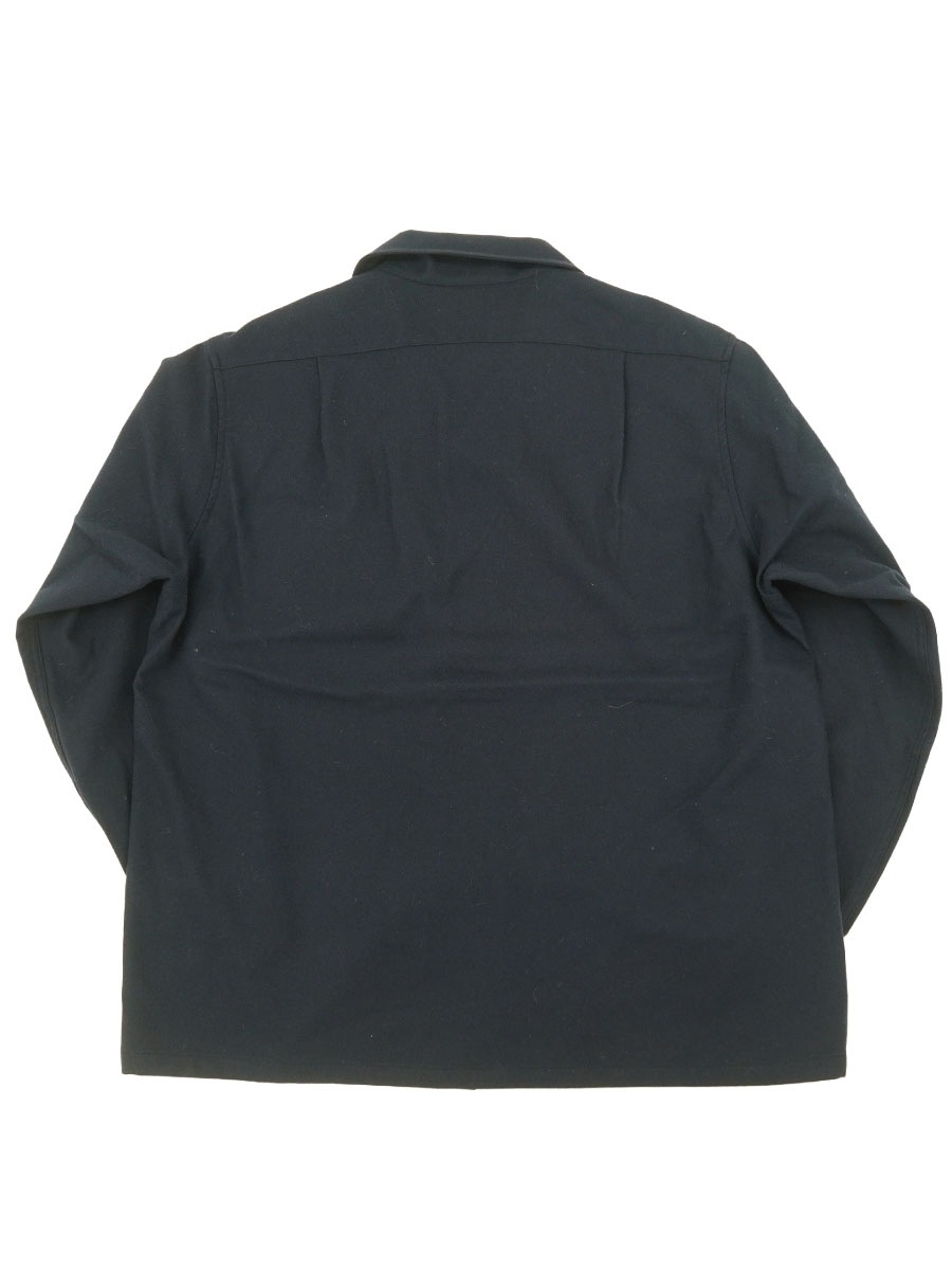 70's ペンドルトン 無地 ウールシャツ ネイビー 表記(XL) USA製 | NEW