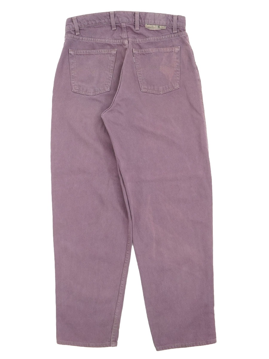 紫 デニムパンツ 90 s Levi s SilverTab カラーデニムパンツ 褪せ