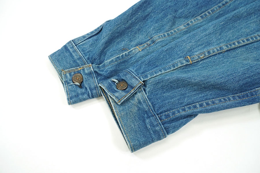 70's Levi's 70505 スモールe デニムジャケット 良雰囲気 表記(44) USA