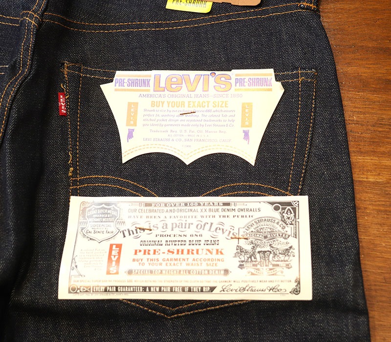 1960s DEAD STOCK , LEVIS 505E , Size W34 L32