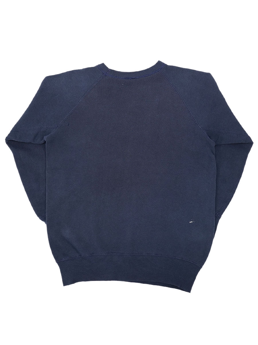 60s 70s sportswear ラグラン スウェット ネイビー 60年代~70年代 FSSC ラグランスウェット 脇下ガゼット 5段