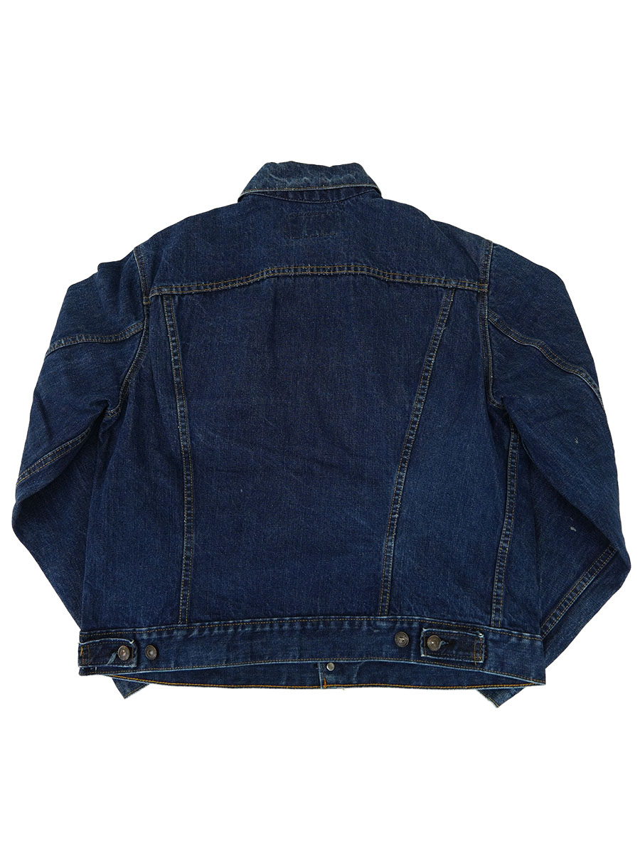 濃紺 美品 70s LEVI’S 70505 デニムジャケット スモールe 38 70's Levi's 70505 スモールe デニムジャケット 濃紺 表記(44