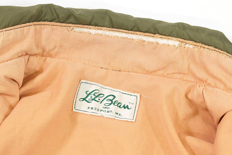 70's L.L.Bean 筆記体タグ コーチジャケット オリーブ 実寸(XL位