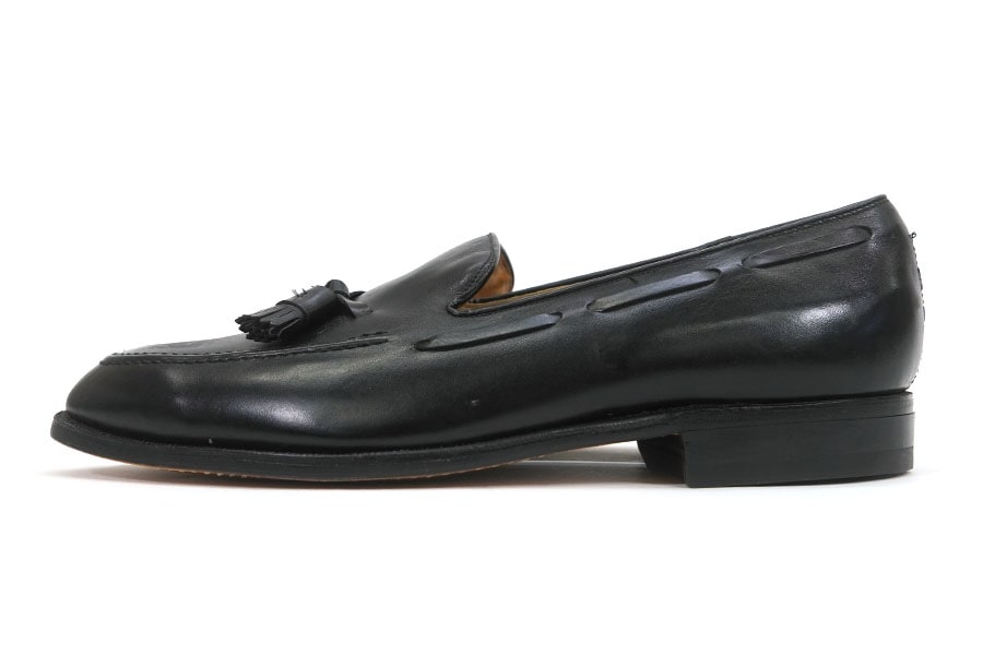 USA製 JOHNSTON & MURPHY ホールカット タッセルローファー