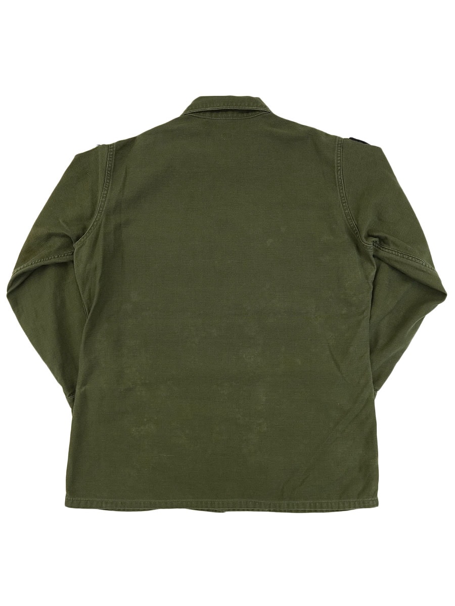 70's U.S.ARMY ユーティリティシャツ 表記(151/2) ワッペン付き