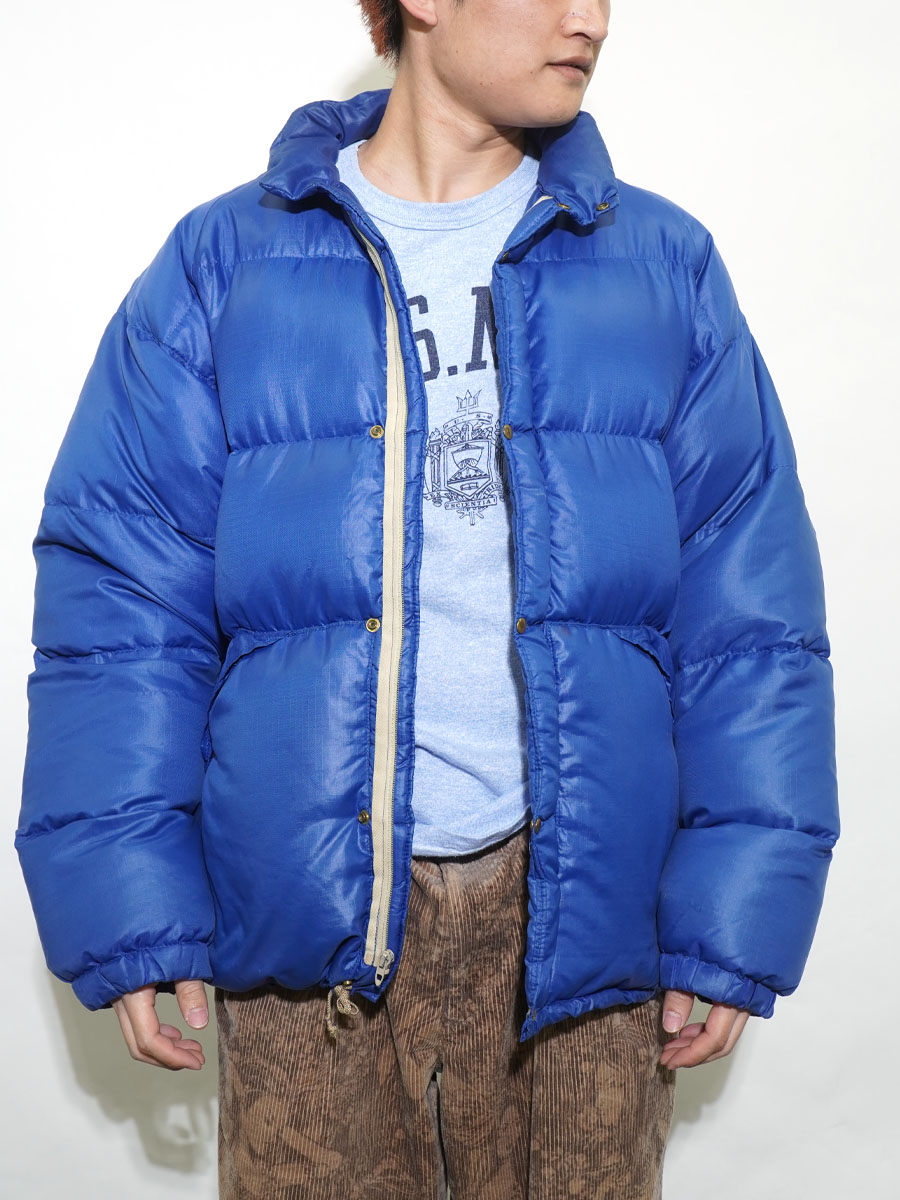 60's～ ALP SPORT(ALPINE DESIGN) リップストップ ダウンJKT フード
