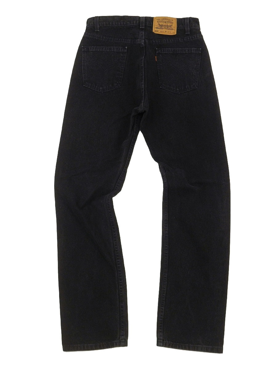 90'S LEVI'S 505 BLACK JEANS (SIZE.W33 L32) MADE IN USA | NEW ITEM