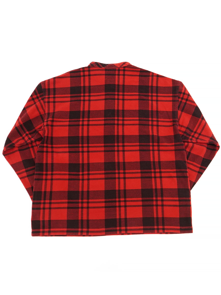 90'S OLD GAP HENRY NECK PLAID L/S SHIRT (SIZE. LARGE) | NEW ITEM