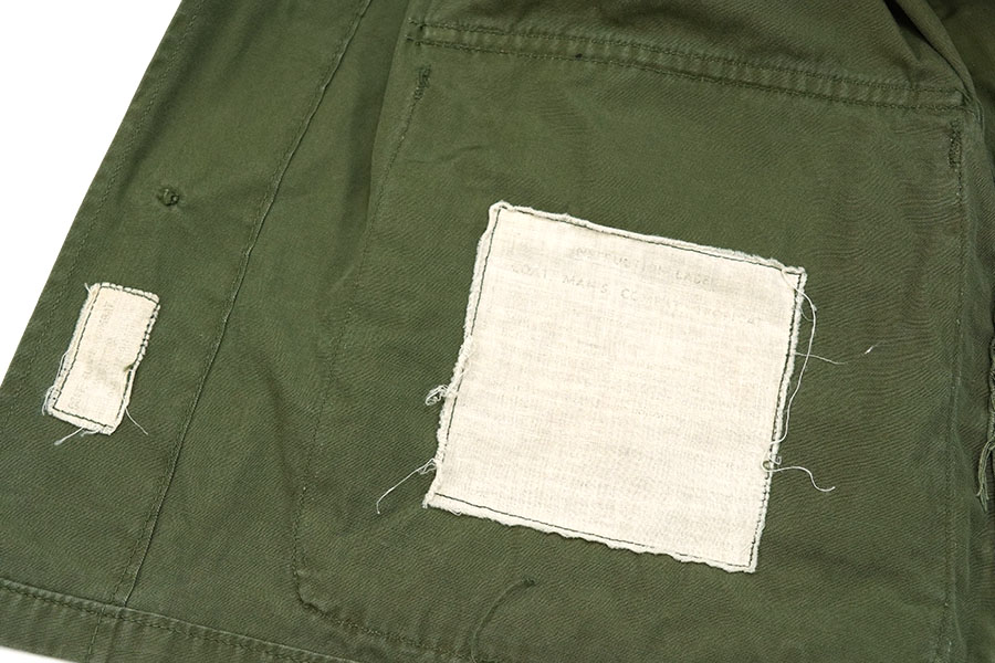ジャングルファティーグジャケット 1st 実物 MEDIUM REGULAR 60's U.S.ARMY ジャングルファティーグJKT 貴重！1st 実寸(SMALL