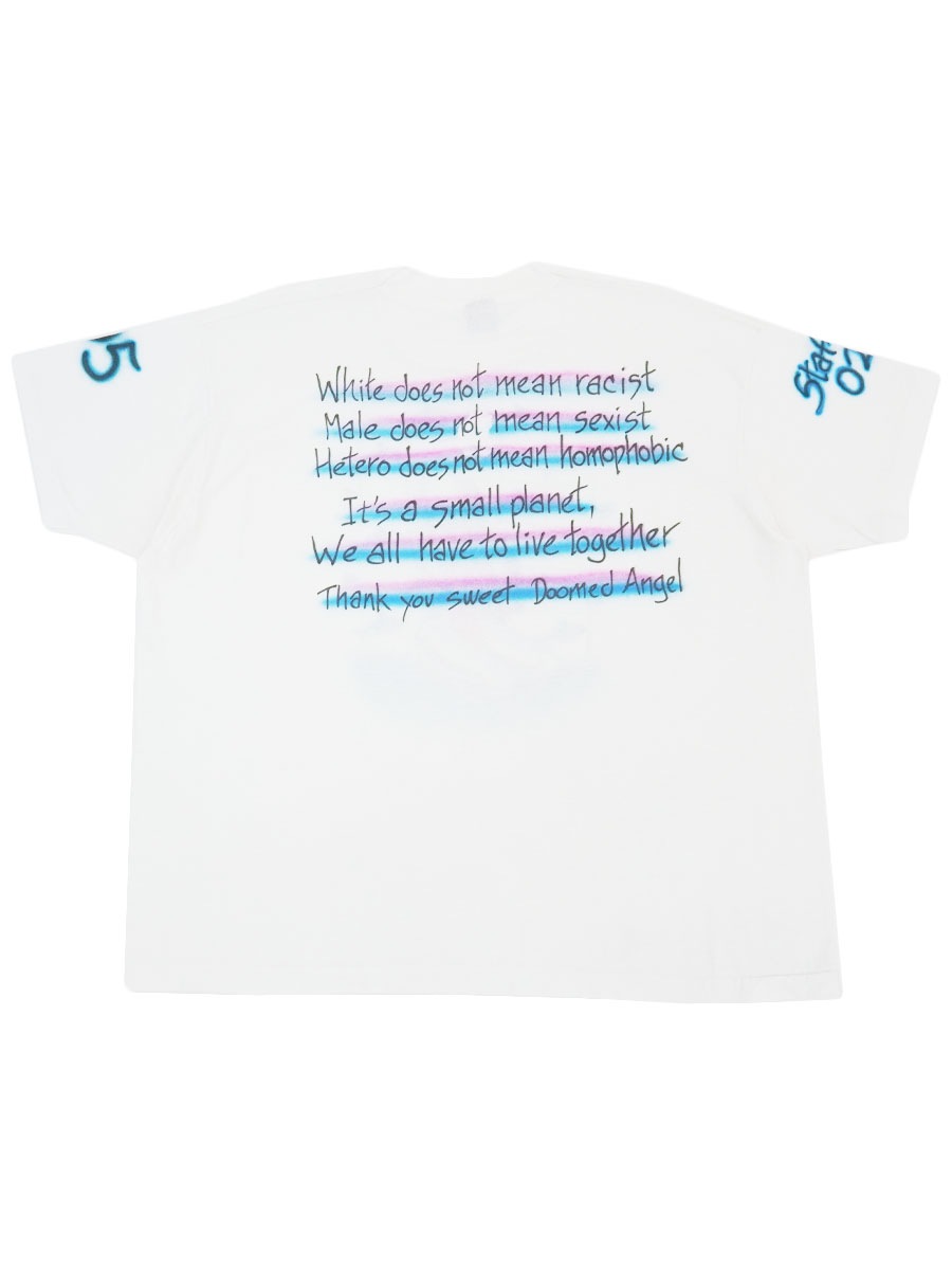 90'S FRUIT OF THE LOOM BEST ''OFFWORLD DESIGN'' T SHIRT WHITE (SIZE.XXX LARGE) MADE IN USA