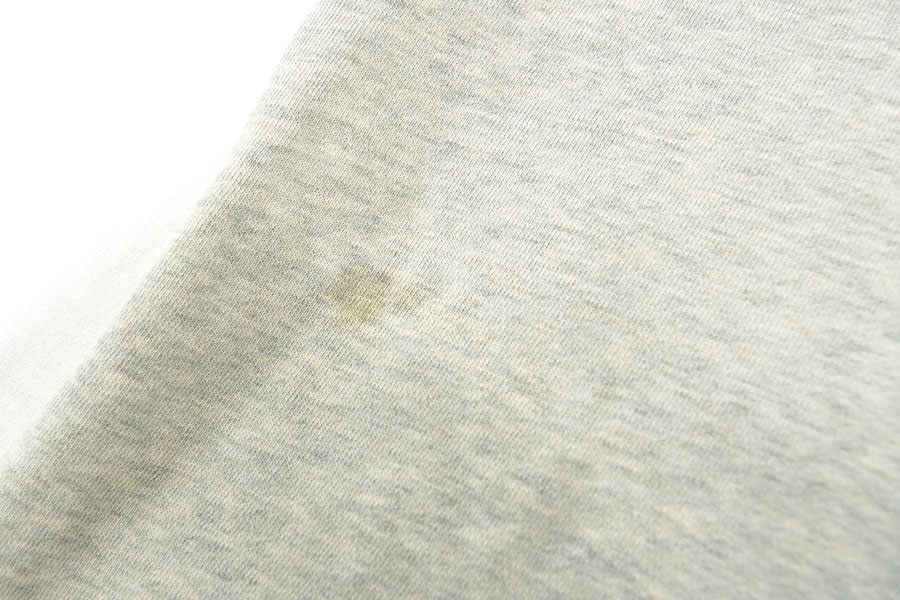 ラルフローレン ポロベアー 前V スウェットパーカ 杢グレー 表記(XL)