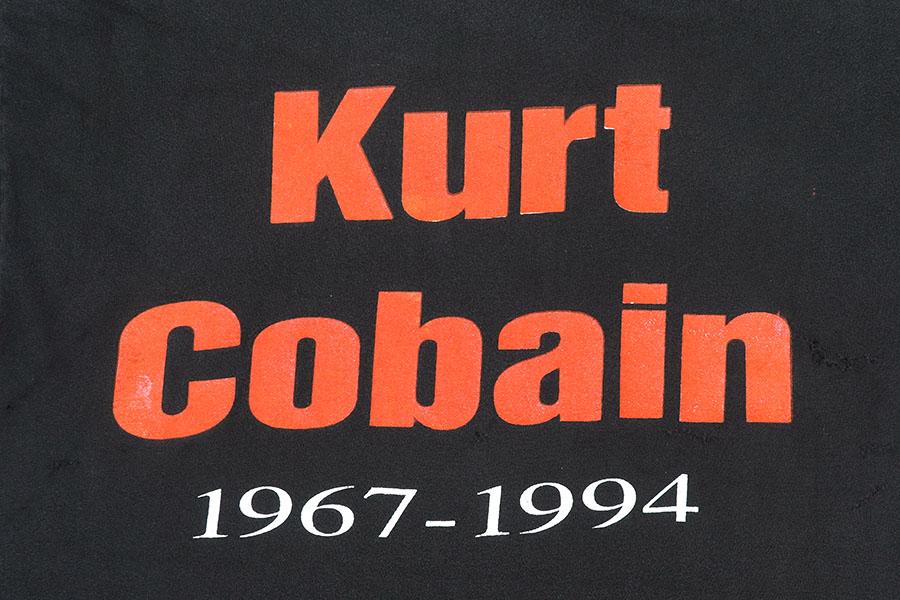 90'S ''KURT COBAIN 1967-1994'' T SHIRT (APPROX.LARGE) | NEW ITEM