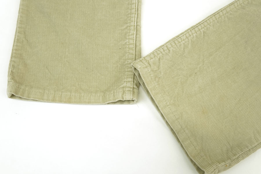 80'S LEVI'S 519-1522 CORDUROY PANTS LIGHT BEIGE (APPROX.W31 L30)