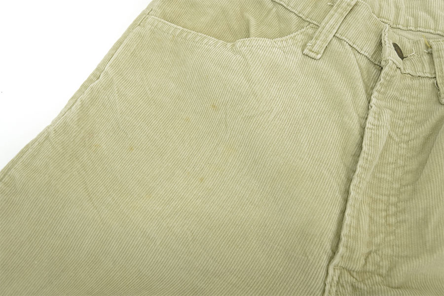 80'S LEVI'S 519-1522 CORDUROY PANTS LIGHT BEIGE (APPROX.W31 L30)