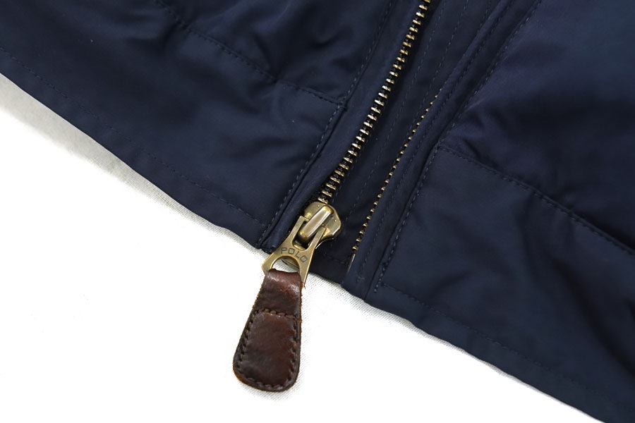 ポロラルフローレン　スイングトップ　フード収納　裏起毛　L相当 ポロ ラルフローレン メンズ POLO Ralph Lauren ウインドブレーカー スイングトップ ジャンバー ブルゾン 大きいサイズ アウター　 #710548506