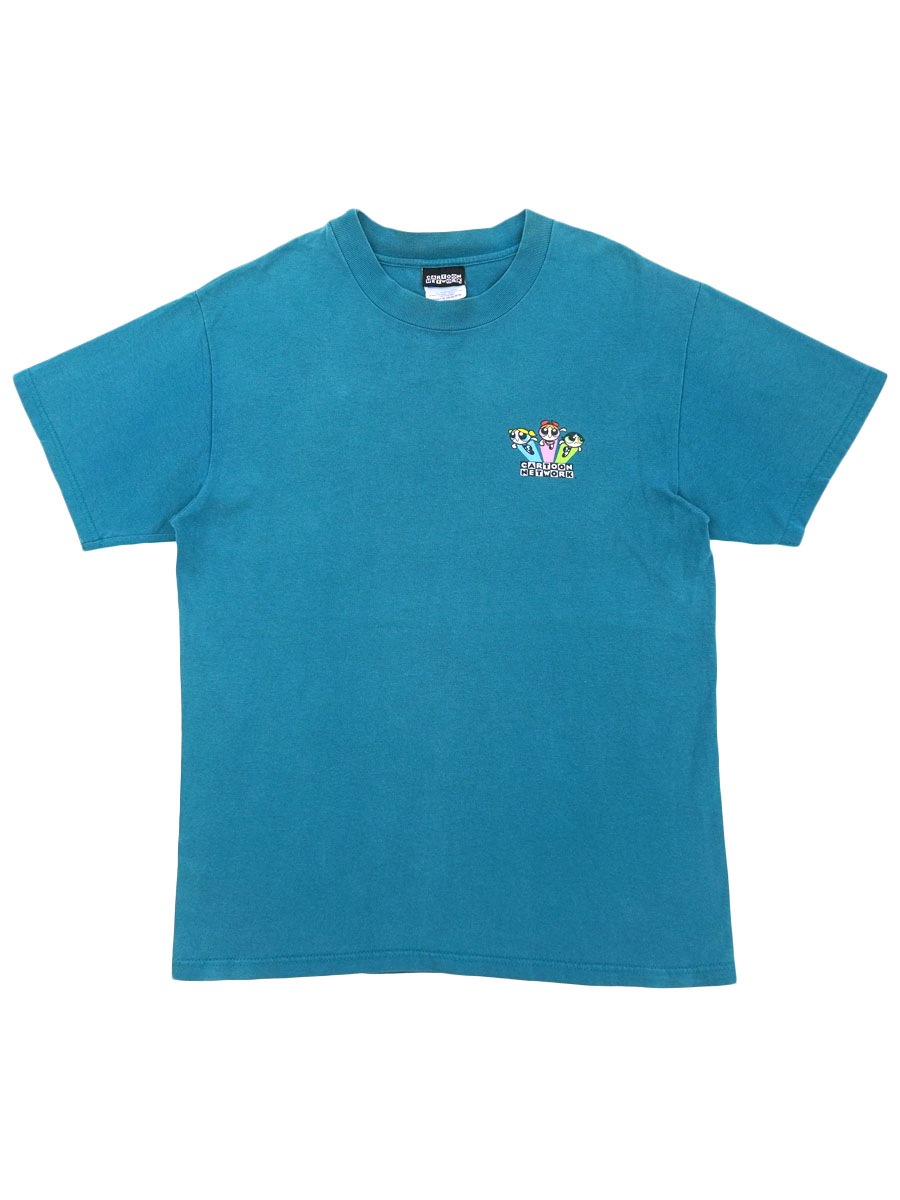 00's CARTOON NETWORK ''パワーパフガールズ'' 両面プリント Tシャツ