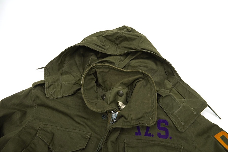 60's M-65 フィールドジャケット ''Omega Psi Phi'' アルミ