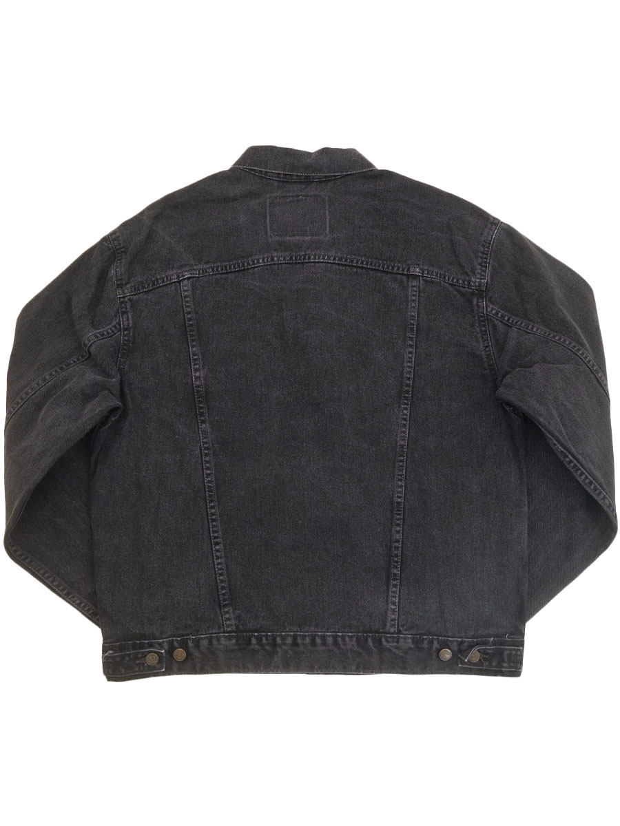 00'S LEVI'S 70507 BLACK DENIM JACKET (SIZE.LARGE) MADE IN MXICO