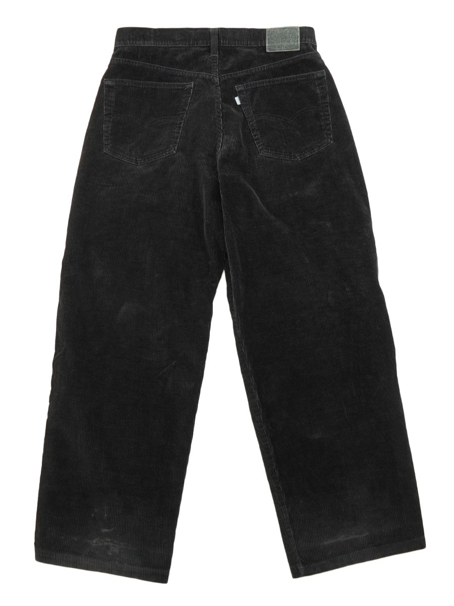 90's Levi's Silver Tab ''LOOSE WIDE LEG'' コーデュロイパンツ 黒