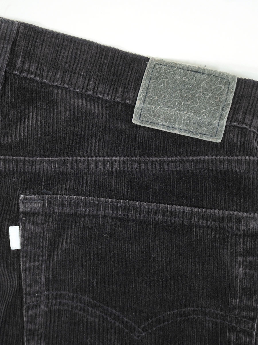 90's Levi's Silver Tab ''LOOSE WIDE LEG'' コーデュロイパンツ 黒