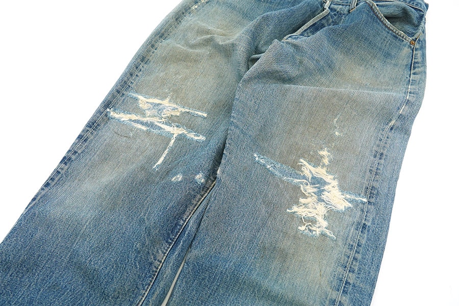 60's Levi's 501 BIG-E デニムパンツ ダメージあり良雰囲気 実寸