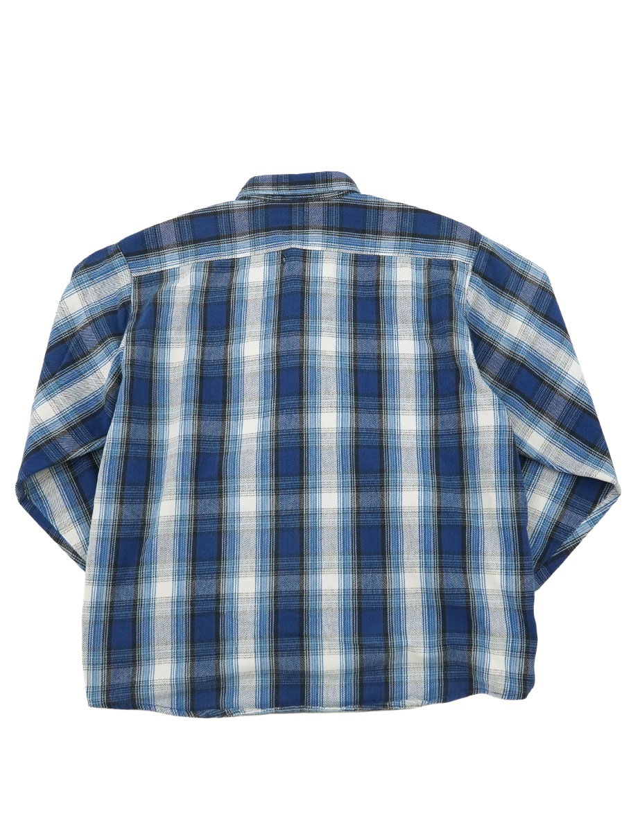 90's FIVEBROTHER 好配色チェック フランネルシャツ ビッグサイズ