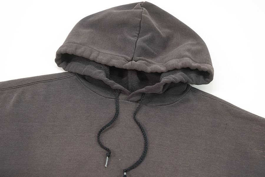 CARHARTT ''CARHARTT'' PRINT HOODED SHIRT FADE BLACK (SIZE. LARGE) MADE IN MEXICO