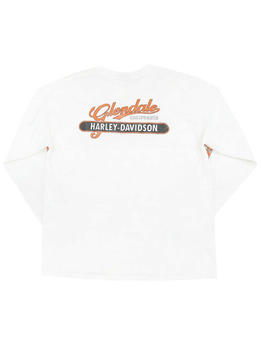 10'S HARLEY-DAVIDSON ''HARLEY-DAVIDSON RACING'' L/S T SHIRT (SIZE.2X LARGE)