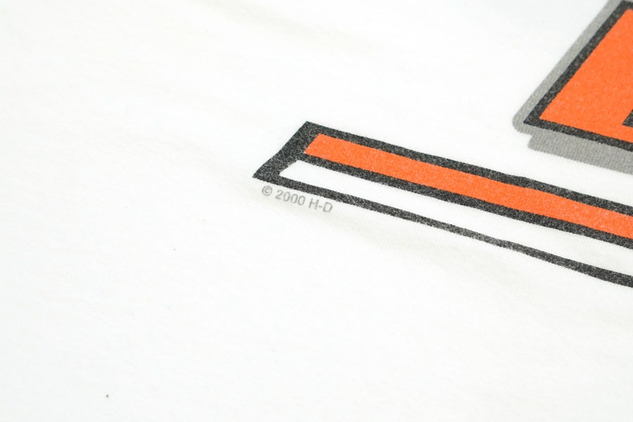 10'S HARLEY-DAVIDSON ''HARLEY-DAVIDSON RACING'' L/S T SHIRT (SIZE.2X LARGE)