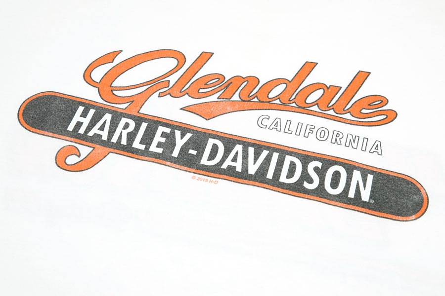 10'S HARLEY-DAVIDSON ''HARLEY-DAVIDSON RACING'' L/S T SHIRT (SIZE.2X LARGE)