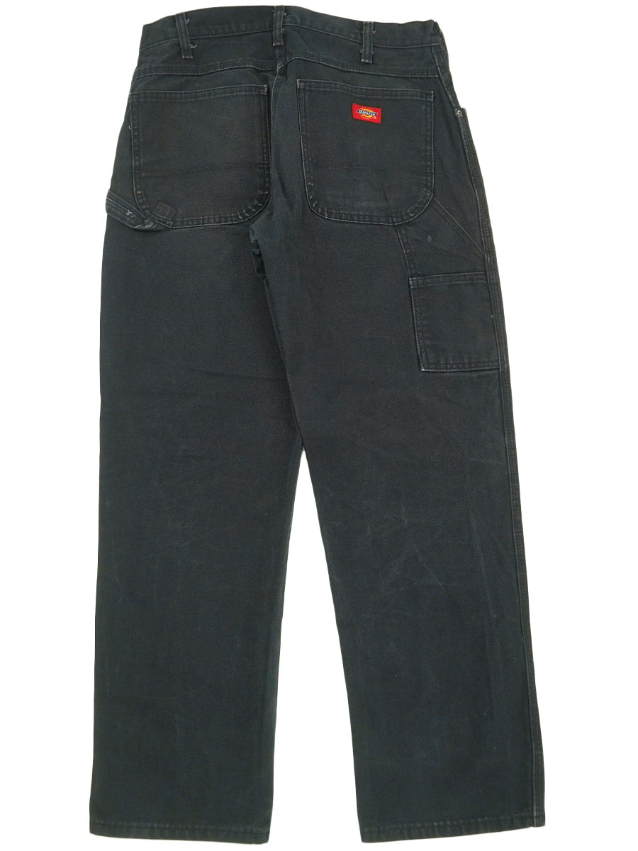 DICKIES DUCK PAINTER PANTS BLACK (APPROX.W32.5 L30) | NEW ITEM