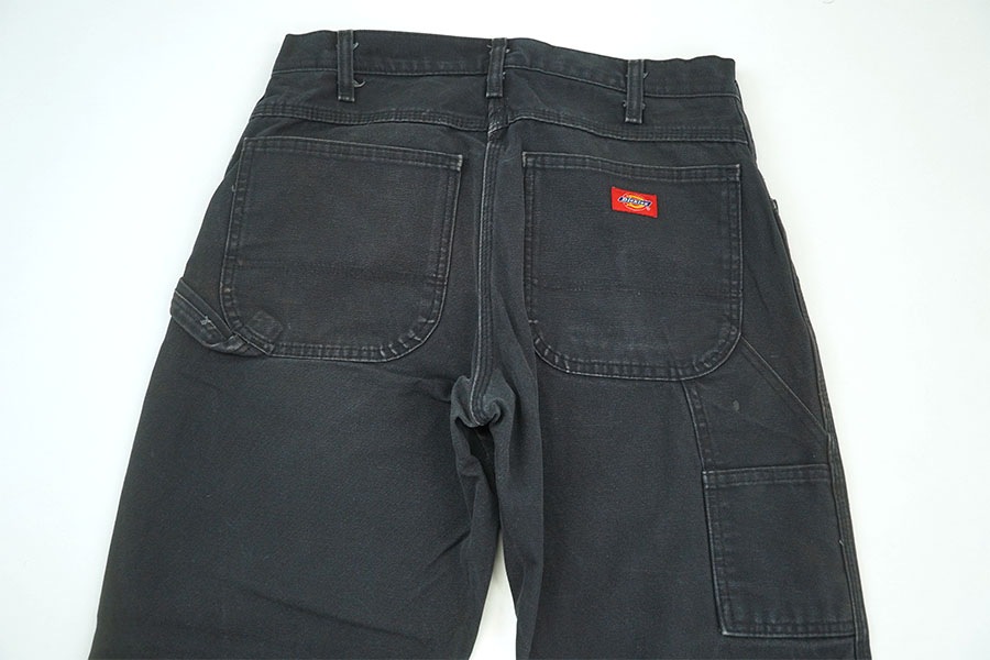 DICKIES DUCK PAINTER PANTS BLACK (APPROX.W32.5 L30) | NEW ITEM