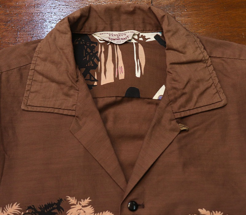 1960s S/S COTTON SH , Size M