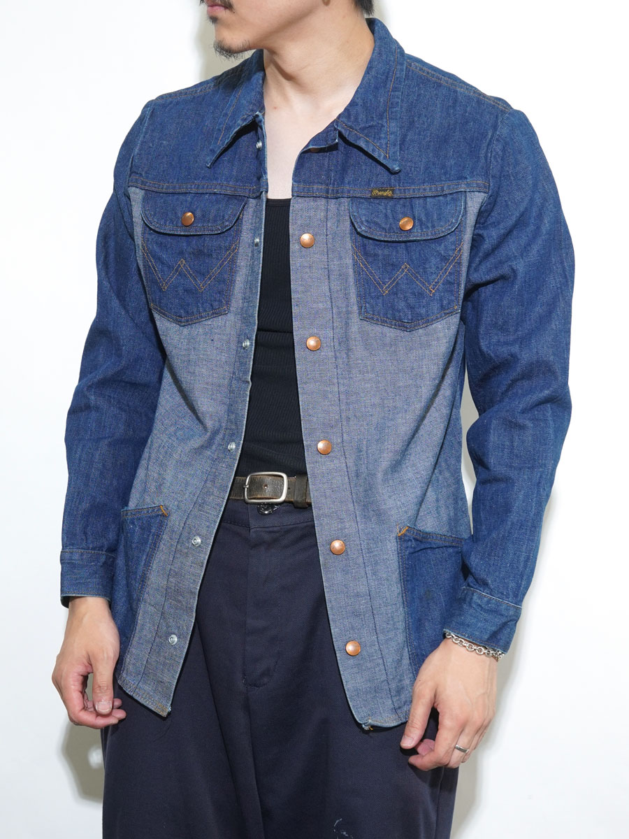 Wrangler 70s 切り替えウールジャケット Wrangler 70s 切り替えウールジャケット