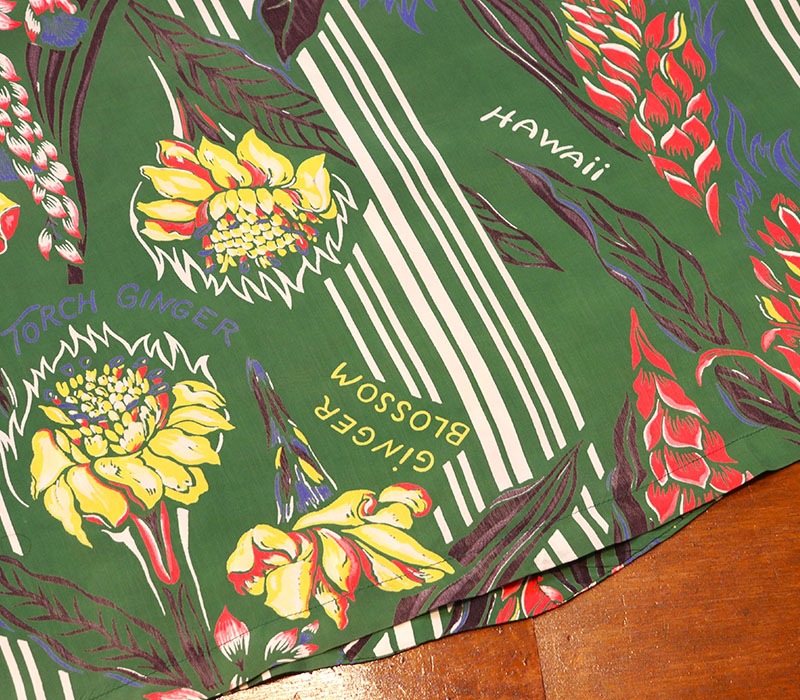 1950s HAWAIIAN SHIRT , Size M