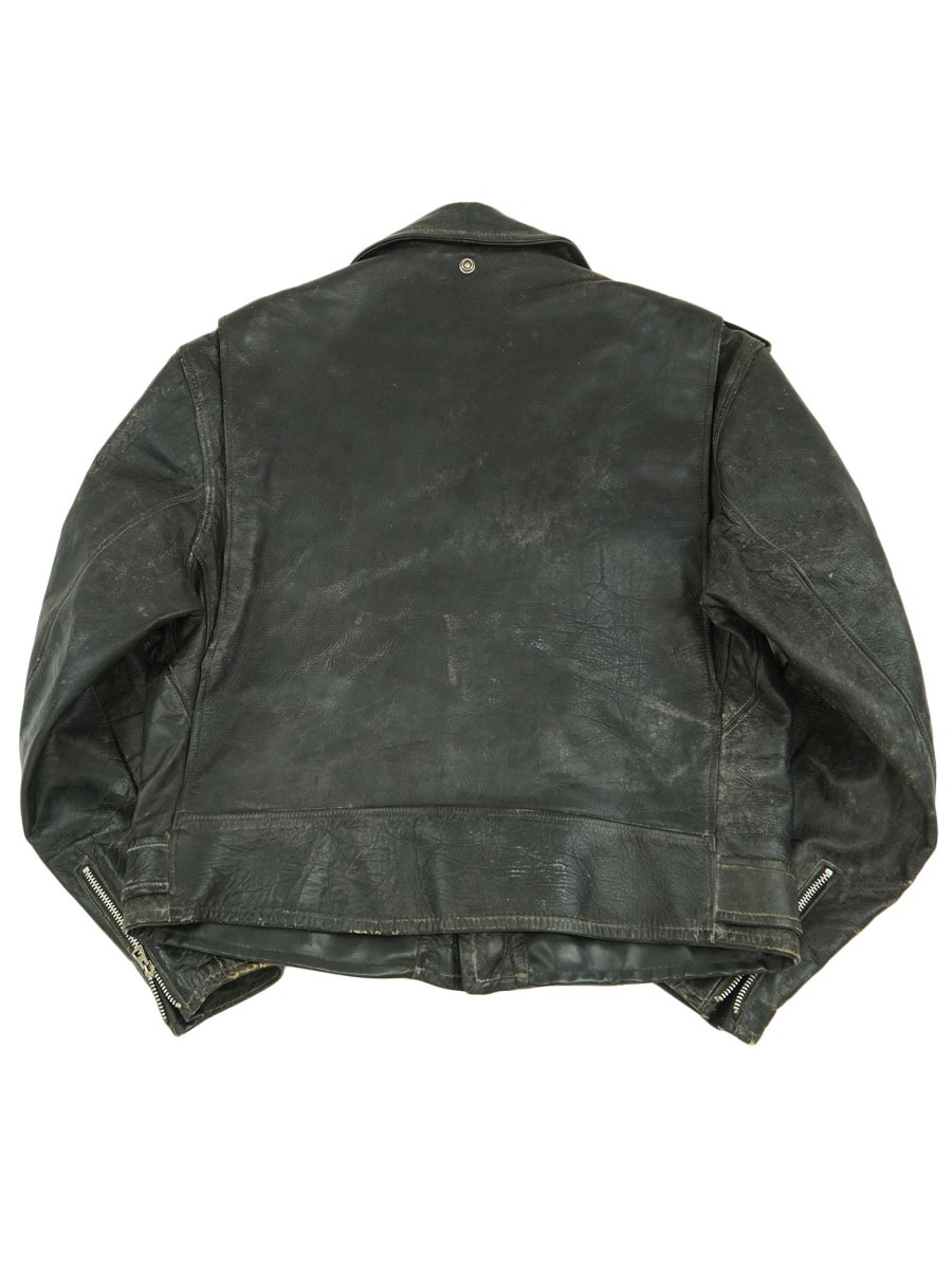 50'S～ SCHOTT PERFECTO ONE STAR LEATHER RIDERS JACKET BLACK (SIZE