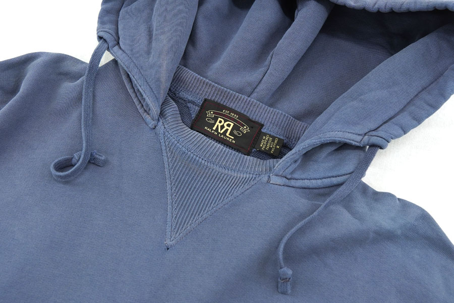 RRL 後付け パチポケ スウェットパーカー　S size RRL 後付け パチポケ スウェットパーカー S size