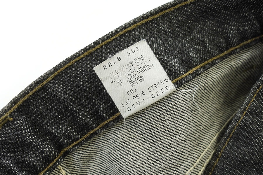 USA製 Levi’s 505 脇割り 先染め ブラック デニム パンツ W32 USA製 Levi's 505 脇割り 先染め ブラック デニム パンツ W32