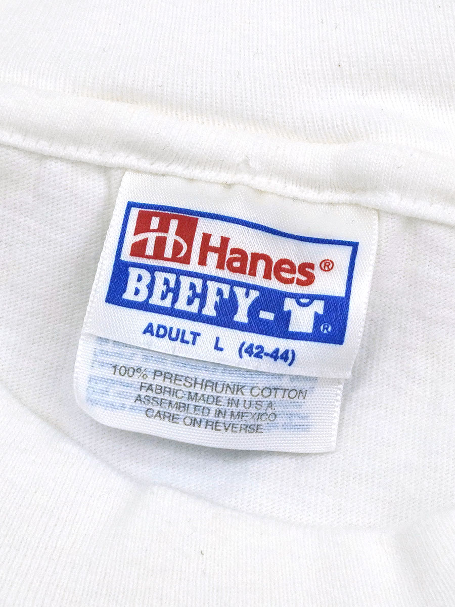 00's Hanes ''ebay.COM'' Tシャツ ホワイト 表記(L)
