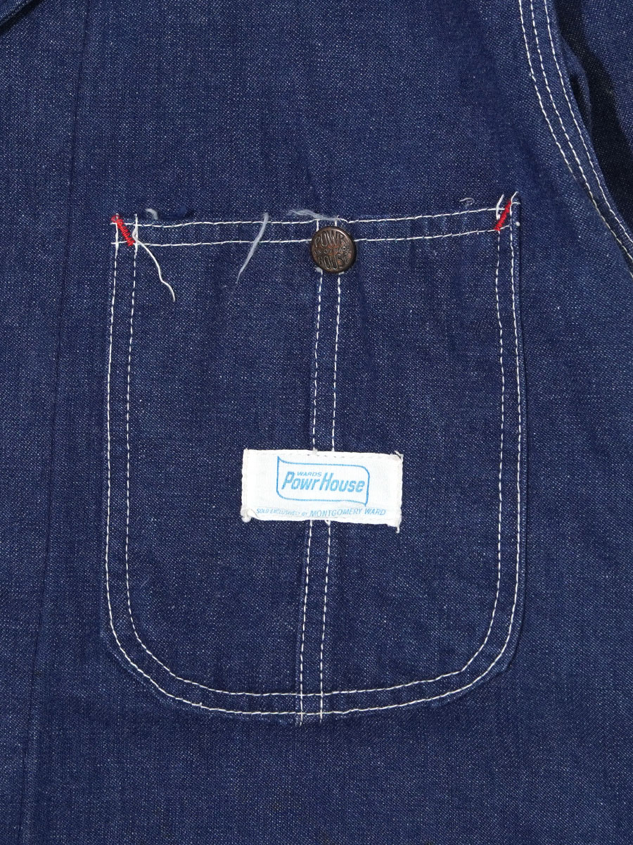 powr house デニムカバーオール deadstock HOUSE デニムカバーオール